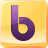 b, buzz, logo, network, social, social media, square, yahoo icon
