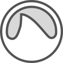 brand, grooveshark, logo, network, social svg vector icon