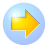 forward,next,right,yes,arrow,correct,ok icon