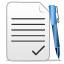 paper,pen icon