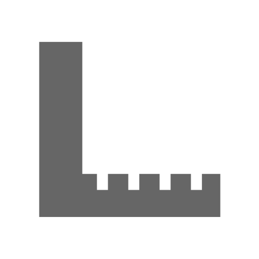 Ruler svg vector icon
