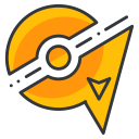 game, go, play, pokemon, zapdos svg vector icon