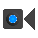 facetime, video svg vector icon