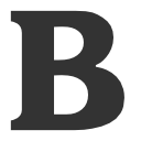 bold icon