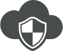 brand, cloud, cloud computing, defence, protection, safety, shield svg vector icon