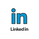 linkedin, linkedin button, linkedin logo, social media svg vector icon