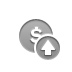 coin,dollar,dollar up,up icon