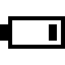 battery svg vector icon