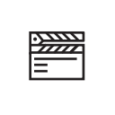 movie svg vector icon