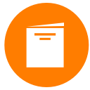 book, paper svg vector icon