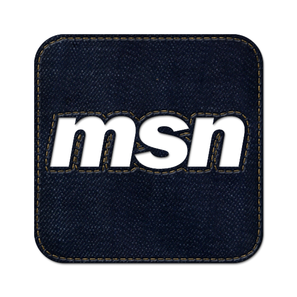 denim,jean,social,msn,logo,square icon
