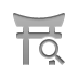 shinto,temple,zoom icon