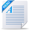 document, file, read, readme, text icon