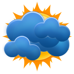 weezle,sun,most,cloudy icon