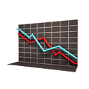 going,down,two,bars,descend,download,fall,decrease,descending icon