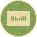 online payment, online transaction, payment method, skrill svg vector icon