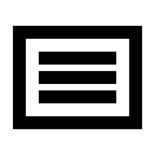 Th List svg vector icon