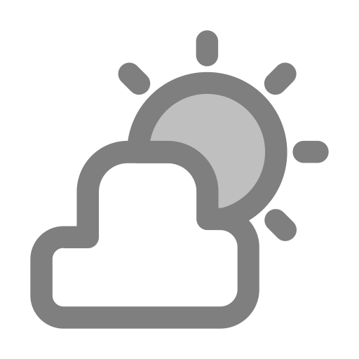 Cloudy svg vector icon