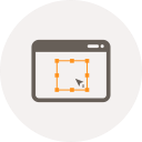 browser, editor, node, tool, window svg vector icon