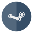 circle, games, steam svg vector icon