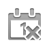 calendar,cross icon