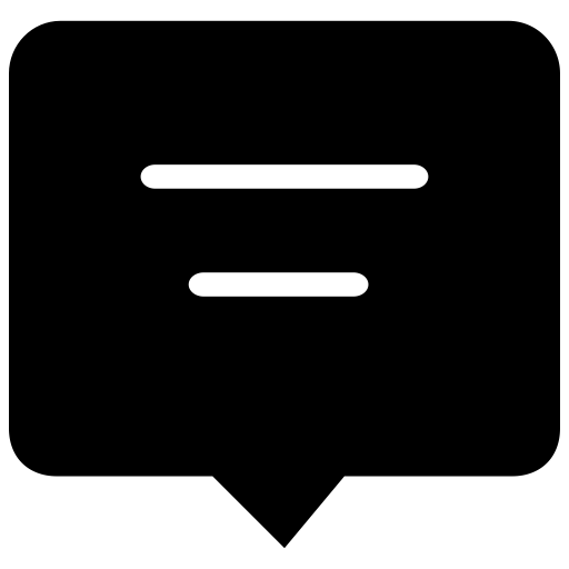 Message svg vector icon