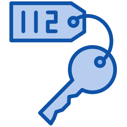 Key svg vector icon