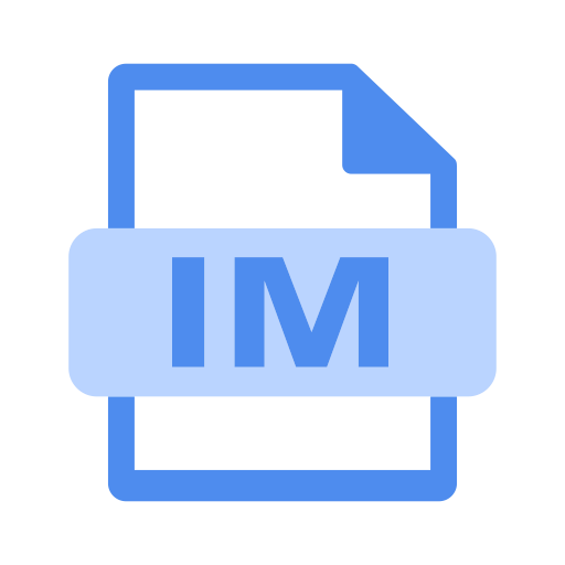 Im svg vector icon