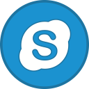 call, logo, skype svg vector icon
