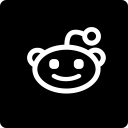 media, reddit, social, square svg vector icon