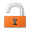 unlock,red icon