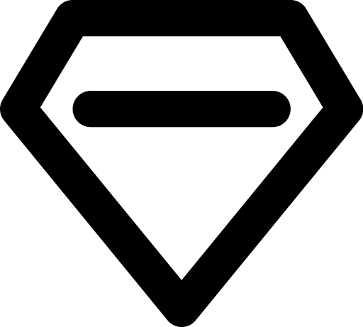 Diamond svg vector icon