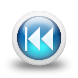 glossy,blue,orb icon