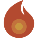 candle, fire, flame, hot, light icon