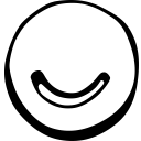 ello, hand drawn, social svg vector icon