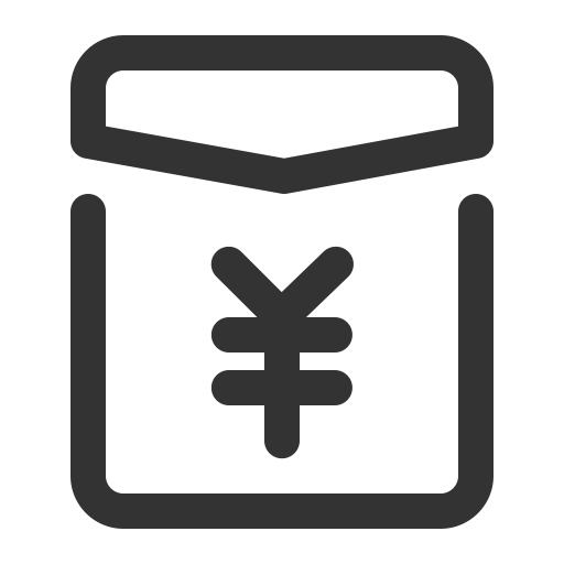 Redpacket svg vector icon