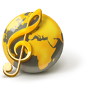 global, music, world icon