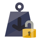 weight,lock,open icon