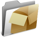 box, dropbox, folder icon