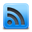 rssblue,blue,feed,rss,subscribe icon