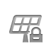 solar,power,plant,lock icon