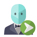 management,right icon