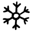 hand-drawn, snow, snowfall, snowflake, winter icon