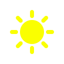 sun svg vector icon