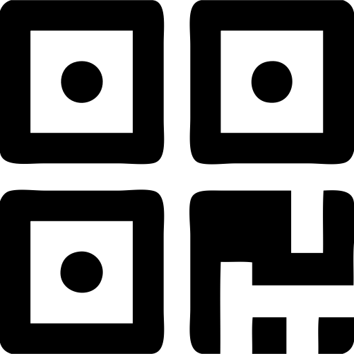 Qr Code svg vector icon
