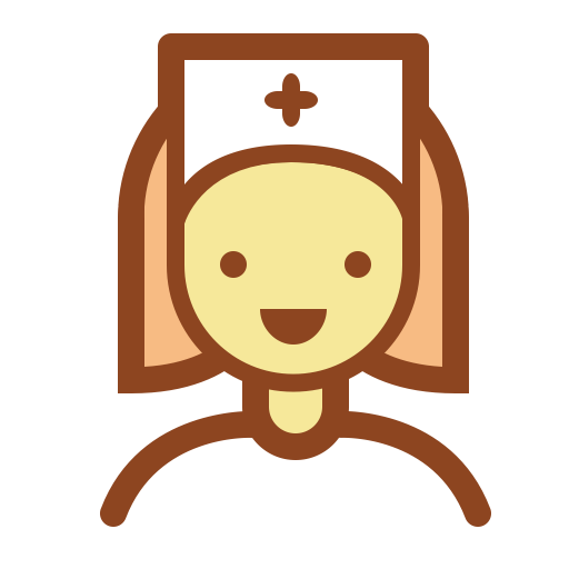 Nurse svg vector icon