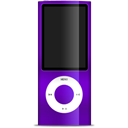 ipod, nano, purple icon