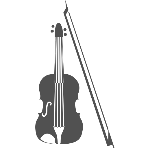 Violin svg vector icon