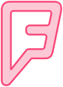 foursquare, line, social, transparent svg vector icon