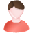user,male,white,red,brown,member,profile,person,people,human,man,account icon